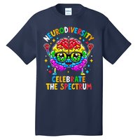 Neurodiversity Brain Autism Awareness Tall T-Shirt