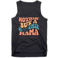 Nothin But A Hoochie Mama Retro Wavy Groovy Vintage Tank Top