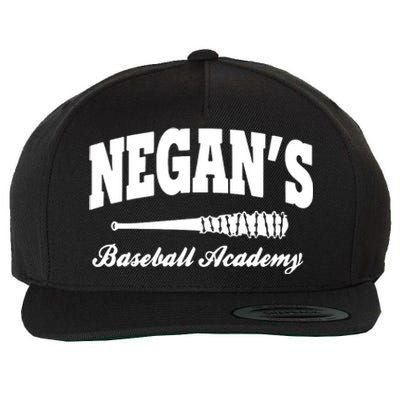 Negans Baseball Academy Wool Snapback Cap