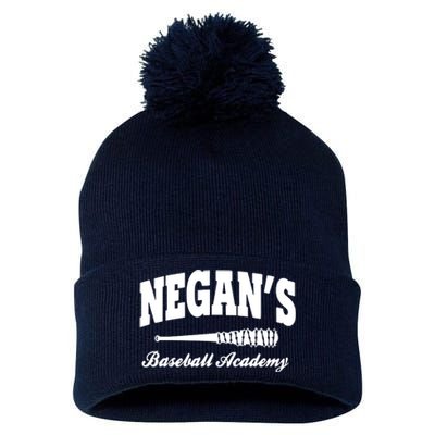 Negans Baseball Academy Pom Pom 12in Knit Beanie