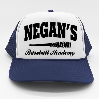 Negans Baseball Academy Trucker Hat