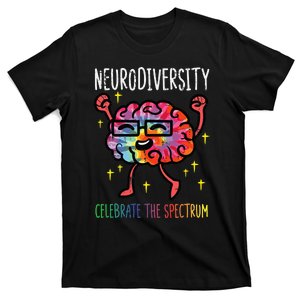 Neurodiversity Brain Autism Awareness ASD ADHD T-Shirt