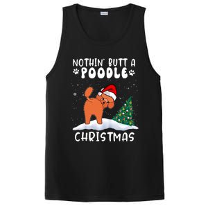 Nothing Butt A Poodle Dog Christmas Funny Xmas Cute Gift PosiCharge Competitor Tank