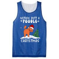 Nothing Butt A Poodle Dog Christmas Funny Xmas Cute Gift Mesh Reversible Basketball Jersey Tank