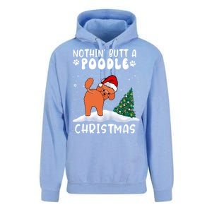 Nothing Butt A Poodle Dog Christmas Funny Xmas Cute Gift Unisex Surf Hoodie