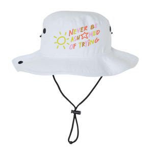 Never Be Ashamed Of Trying Legacy Cool Fit Booney Bucket Hat