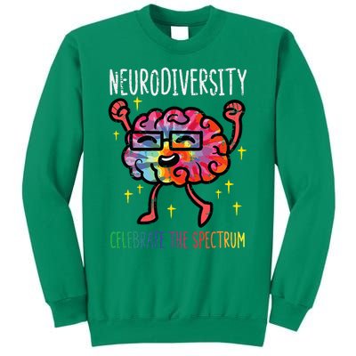 Neurodiversity Brain Autism Awareness Asd Adhd Sweatshirt