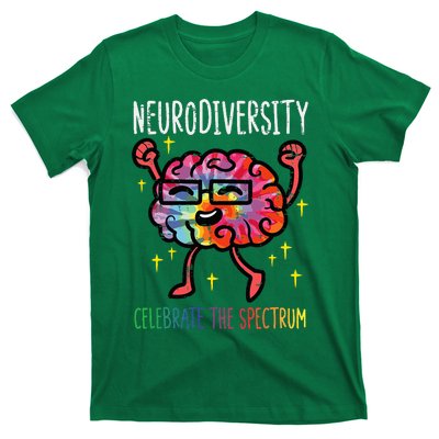 Neurodiversity Brain Autism Awareness Asd Adhd T-Shirt