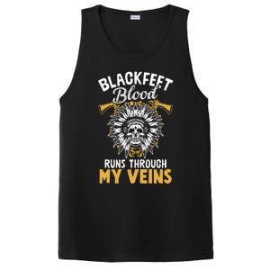 Native Blackfeet Blood Native Pride American Indian Tribe Cute Gift PosiCharge Competitor Tank