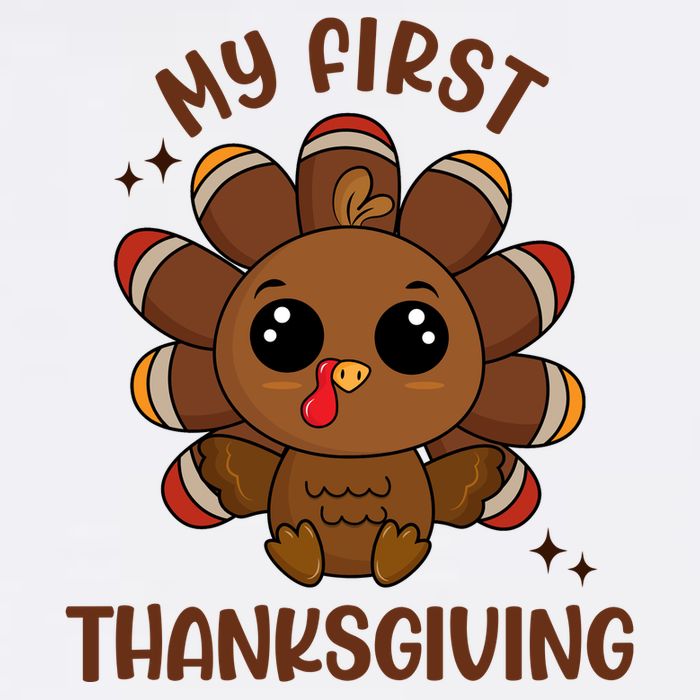 New Born Baby My First Thanksgiving Cute Apron