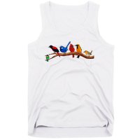 Nerd Birdwatcher Bird Watching Tank Top