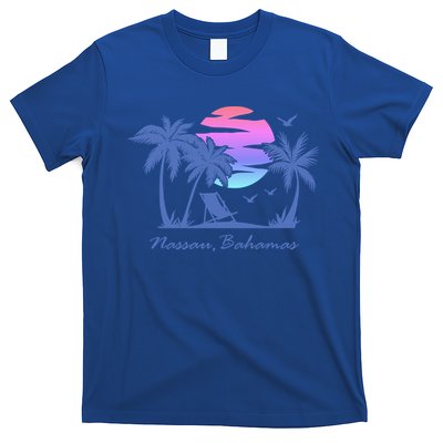 Nassau Bahamas Beach Vacation Spring Break Honeymoon Retro Funny Gift T-Shirt