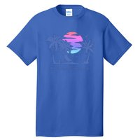 Nassau Bahamas Beach Vacation Spring Break Honeymoon Retro Funny Gift Tall T-Shirt