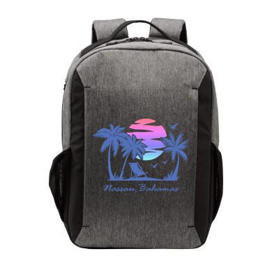 Nassau Bahamas Beach Vacation Spring Break Honeymoon Retro Funny Gift Vector Backpack