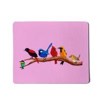 Nerd Birdwatcher Bird Watching Mousepad