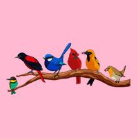 Nerd Birdwatcher Bird Watching Mousepad