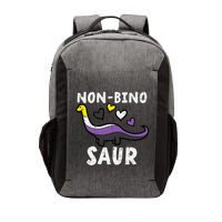 Non Binary Binosaur Dino Enby Pride Flag Vector Backpack