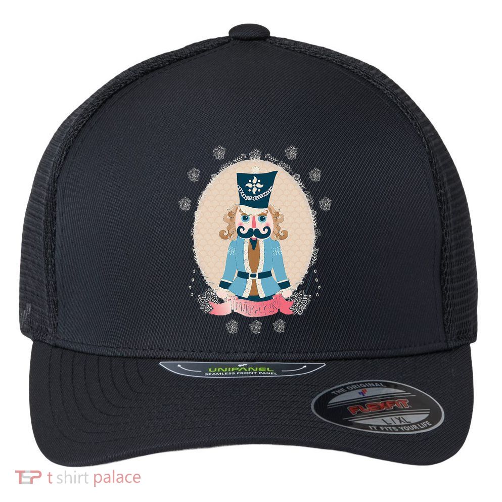 Nutcracker Ballet Christmas Dance Xmas Holiday Season Flexfit Unipanel Trucker Cap