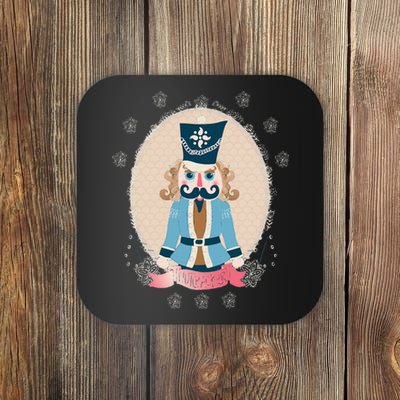 Nutcracker Ballet Christmas Dance Xmas Holiday Season Coaster