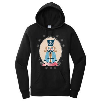 Nutcracker Ballet Christmas Dance Xmas Holiday Season Women's Pullover Hoodie