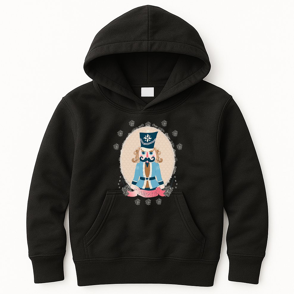 Nutcracker Ballet Christmas Dance Xmas Holiday Season Kids Hoodie
