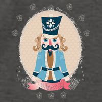 Nutcracker Ballet Christmas Dance Xmas Holiday Season Vector Backpack