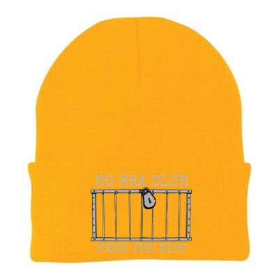 No Bra Club Free Nips Not Guilty Knit Cap Winter Beanie