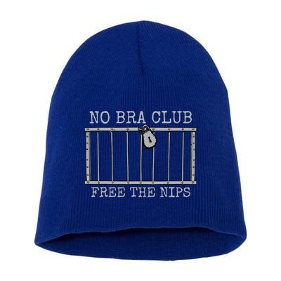 No Bra Club Free Nips Not Guilty Short Acrylic Beanie
