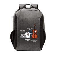 Nothing Beats Cello Rock Paper Scissors Funny For Cellist Vector Backpack