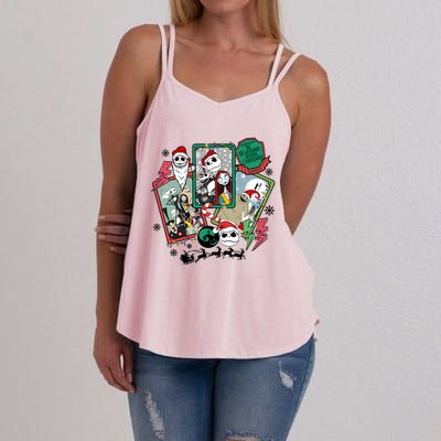 Nightmare Before Christamas Jack Christmas Women's Strappy Tank