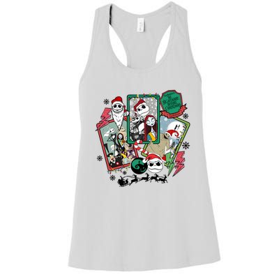 Nightmare Before Christamas Jack Christmas Women's Racerback Tank