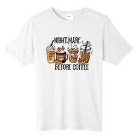 Nightmare Before Coffee Pumpkin Spice Halloween Costume Tall Fusion ChromaSoft Performance T-Shirt