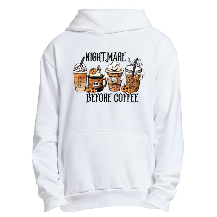 Nightmare Before Coffee Pumpkin Spice Halloween Costume Urban Pullover Hoodie