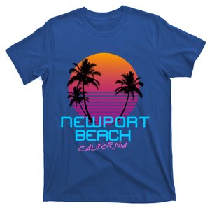 Newport Beach California Retro 80s Meaningful Gift T-Shirt