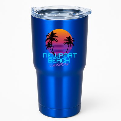 Newport Beach California Retro 80s Meaningful Gift Tumbler