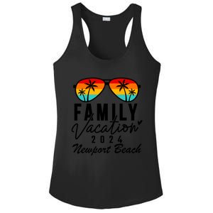 Newport Beach California Family Vacation 2024 Gift Ladies PosiCharge Competitor Racerback Tank