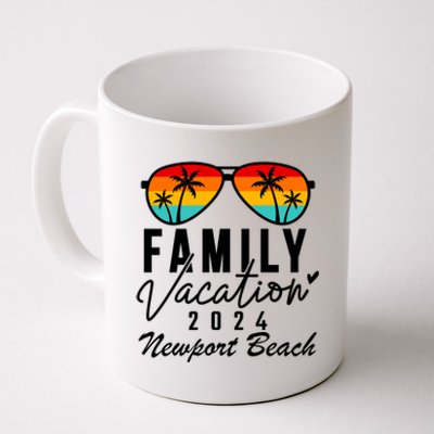 Newport Beach California Family Vacation 2024 Gift Coffee Mug