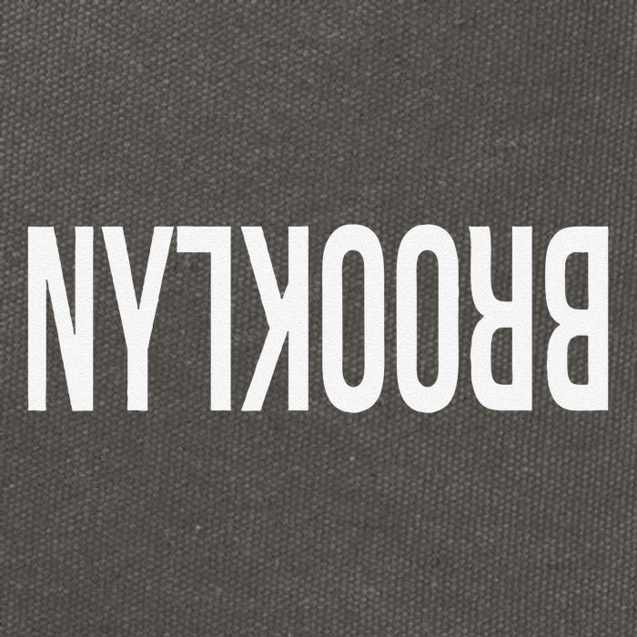 NY Brooklyn Creative Flip Design For New York Fans Funny Cotton Canvas Backpack