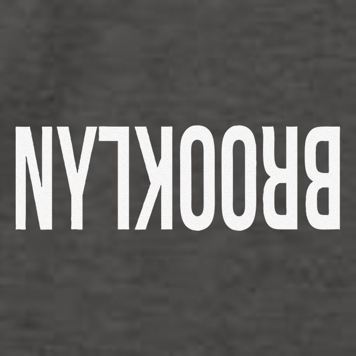 NY Brooklyn Creative Flip Design For New York Fans Funny Vector Backpack