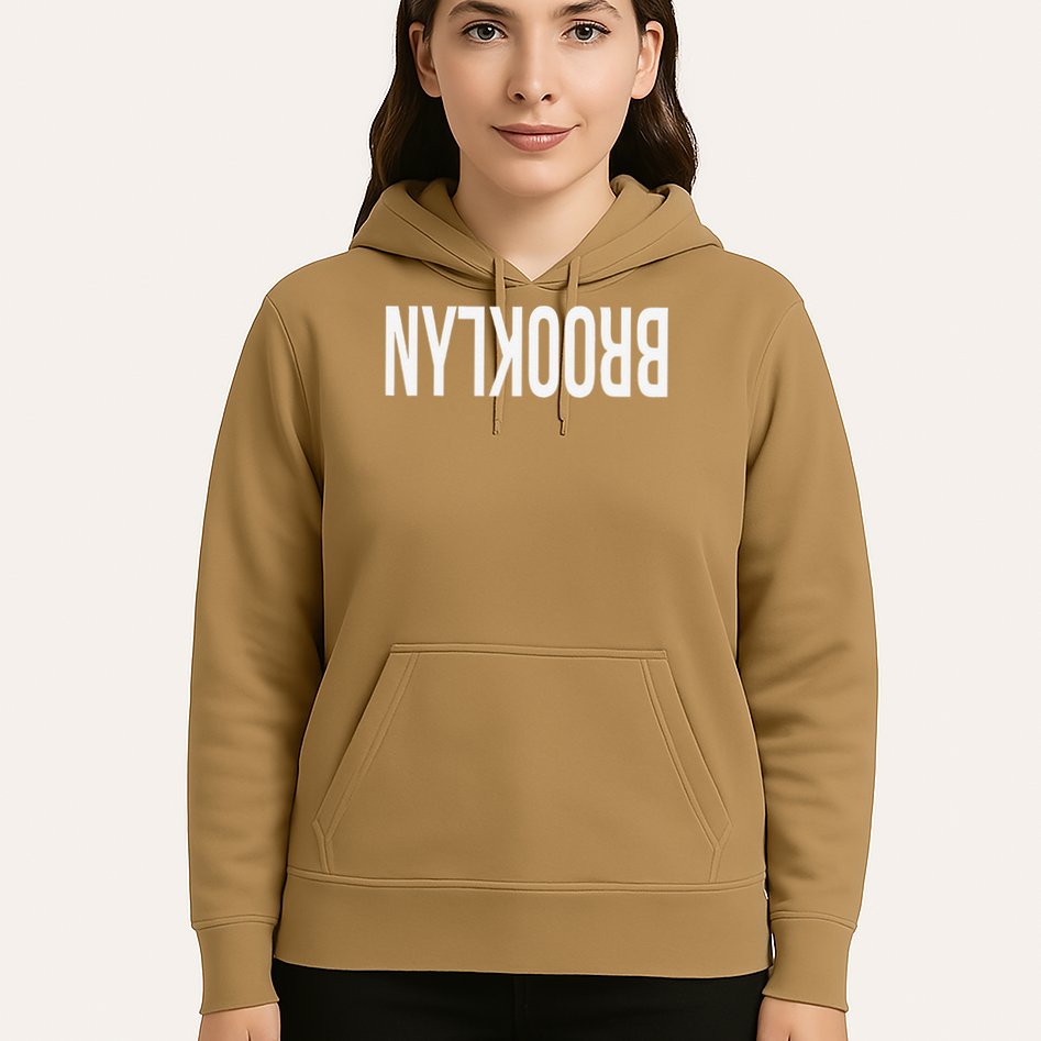 NY Brooklyn Creative Flip Design For New York Fans Funny Hoodie