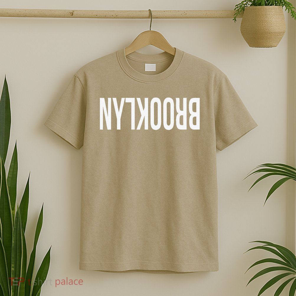 NY Brooklyn Creative Flip Design For New York Fans Funny T-Shirt