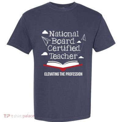 National Board Certified Teacher Open Book Airplane Garment-Dyed Heavyweight T-Shirt