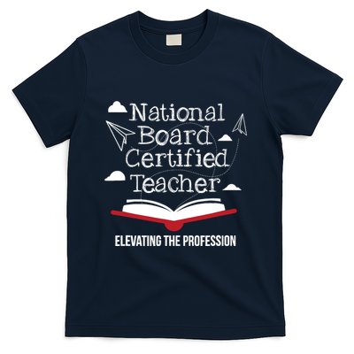 National Board Certified Teacher Open Book Airplane T-Shirt