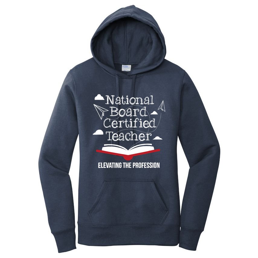 National Board Certified Teacher Open Book Airplane Women's Pullover Hoodie