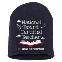 National Board Certified Teacher Open Book Airplane Short Acrylic Beanie