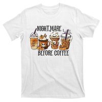 Nightmare Before Coffee Pumpkin Spice Halloween Costume T-Shirt