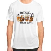 Nightmare Before Coffee Pumpkin Spice Halloween Costume Adult ChromaSoft Performance T-Shirt