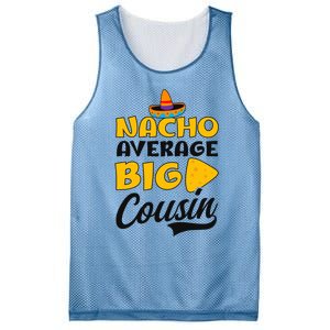 Nacho Big Cousin Design Cousin Crew Gift Mesh Reversible Basketball Jersey Tank