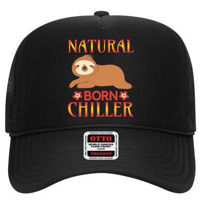 Natural Born Chiller High Crown Mesh Back Trucker Hat