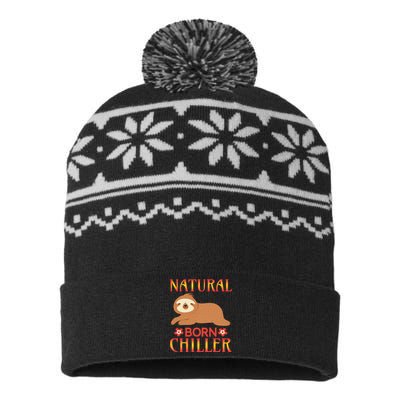 Natural Born Chiller USA-Made Snowflake Beanie